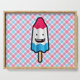 Happy Rocket Popsicle Serving Tray