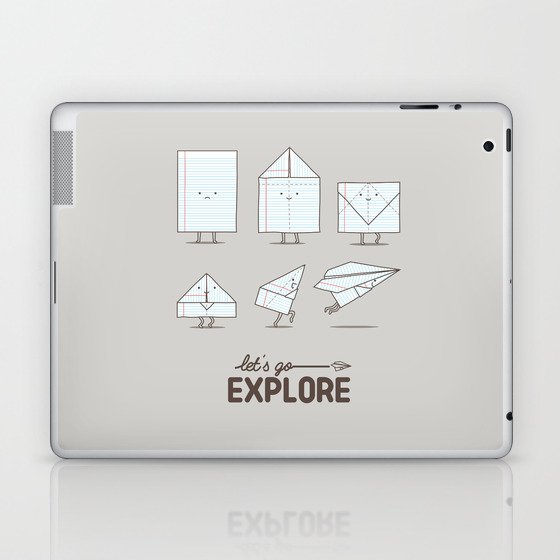 Let's go explore Laptop & iPad Skin