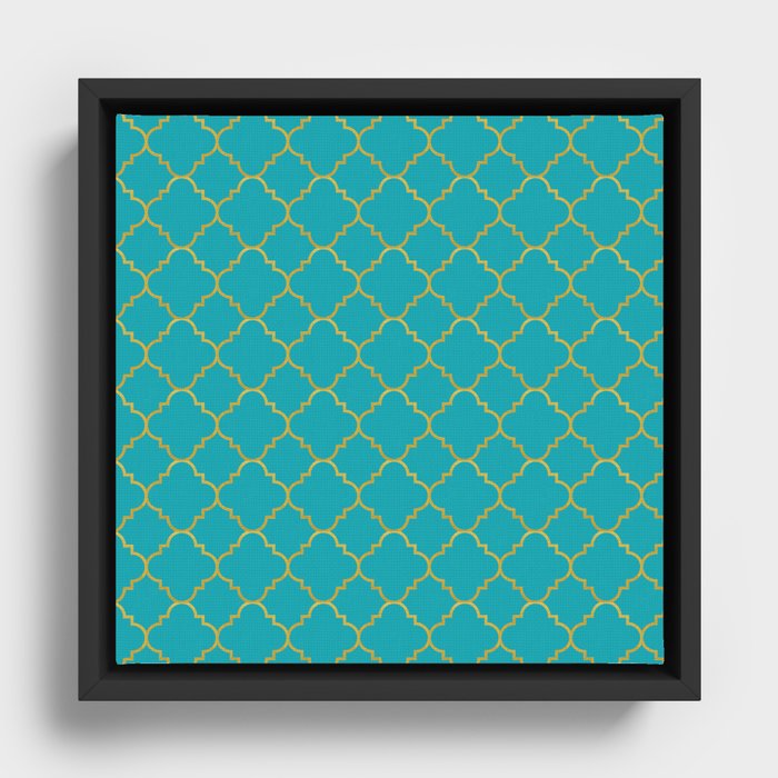 Amazing Moroccan Decoration Framed Canvas