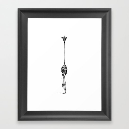 Giraffe Framed Art Print