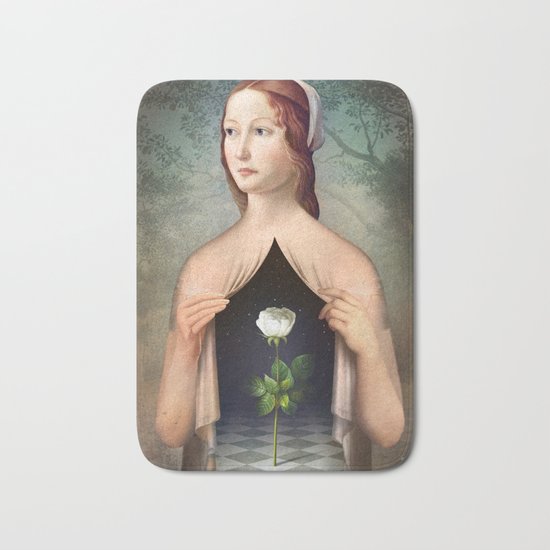 The Rose Bath Mat