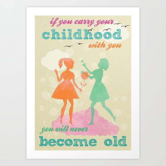 Childhood Art Print