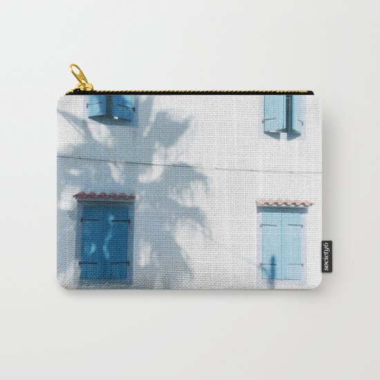 Blue windows and a palm Carry-All Pouch