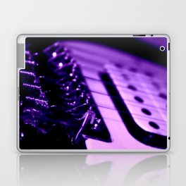 Guitar in Purple fine art photography Laptop & iPad Skin