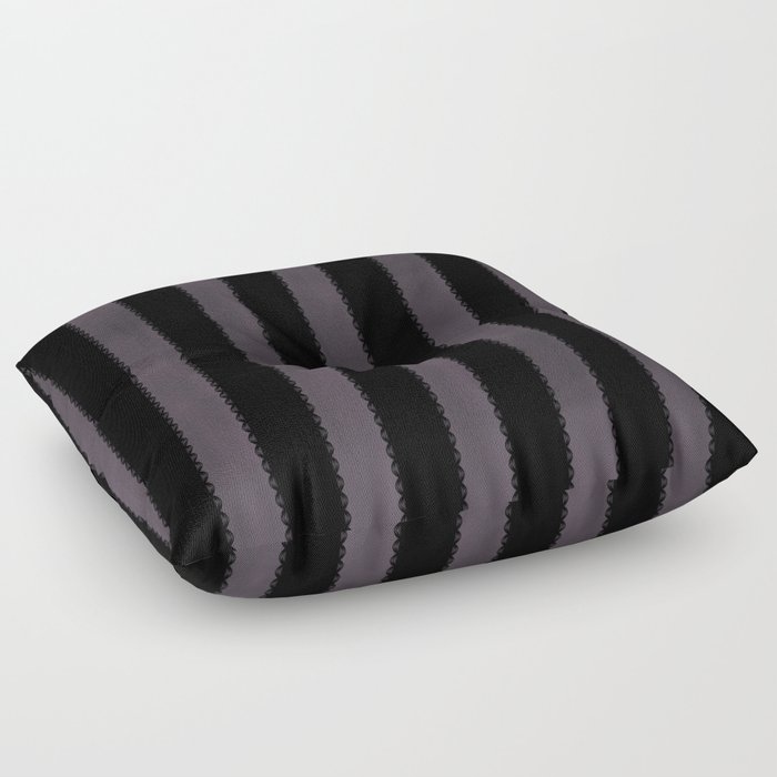 Gothic Stripes Floor Pillow