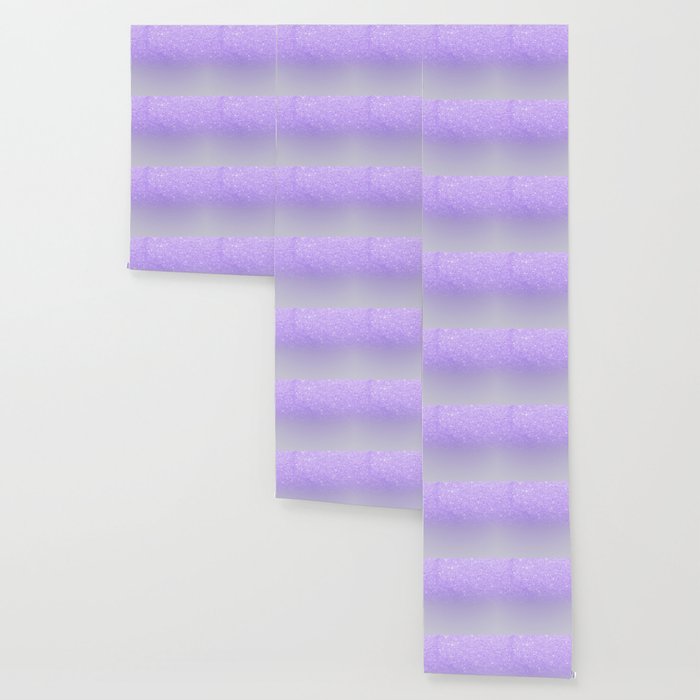 Modern Purple Sparkles Ombre Glitter Lilac Pastel Color Block