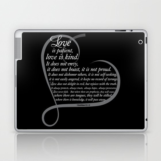 Love is the Message 2 Laptop & iPad Skin