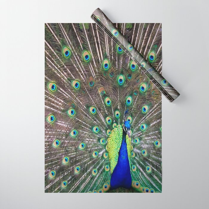 Peacock Wrapping Paper