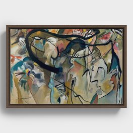 Wassily Kandinsky | Abstract art Framed Canvas