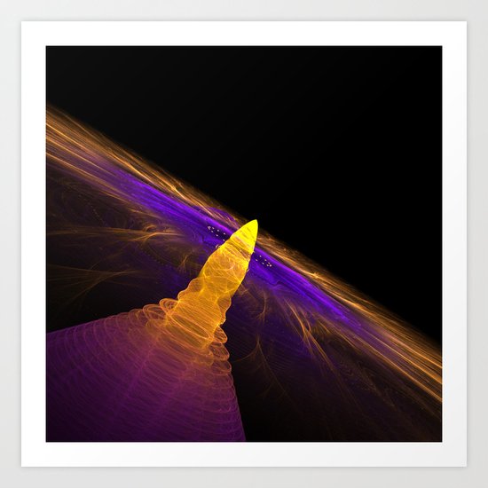 Solar Burst Art Print
