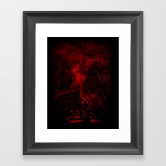 The Unexpected Guest Framed Art Print