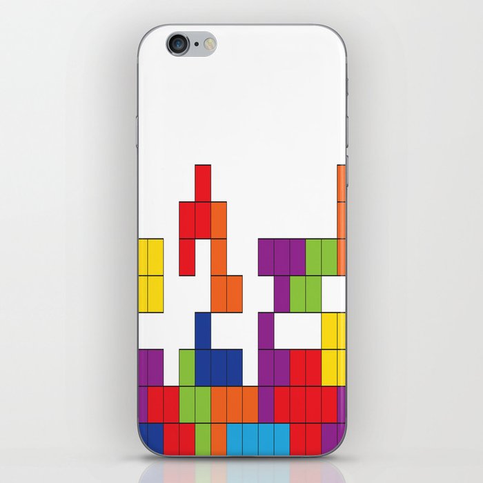 Tetris iPhone Skin