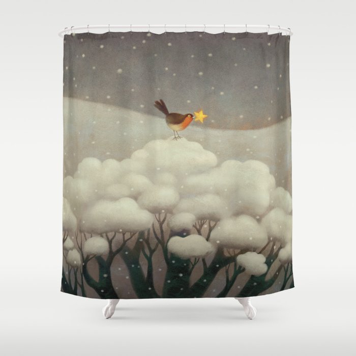 Lost Star Shower Curtain