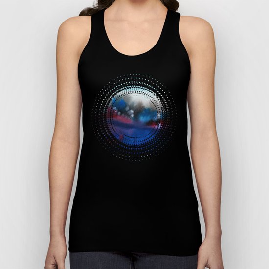Watercolor abstract landscape 25 Unisex Tank Top