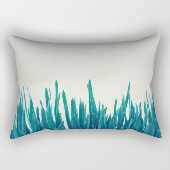 Fresh grass #society6 Rectangular Pillow