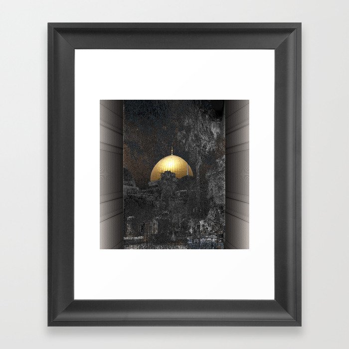 Dome of the Rock Framed Art Print