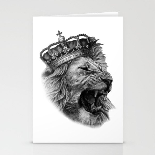 Images Of Lion With Crown Drawing Easy