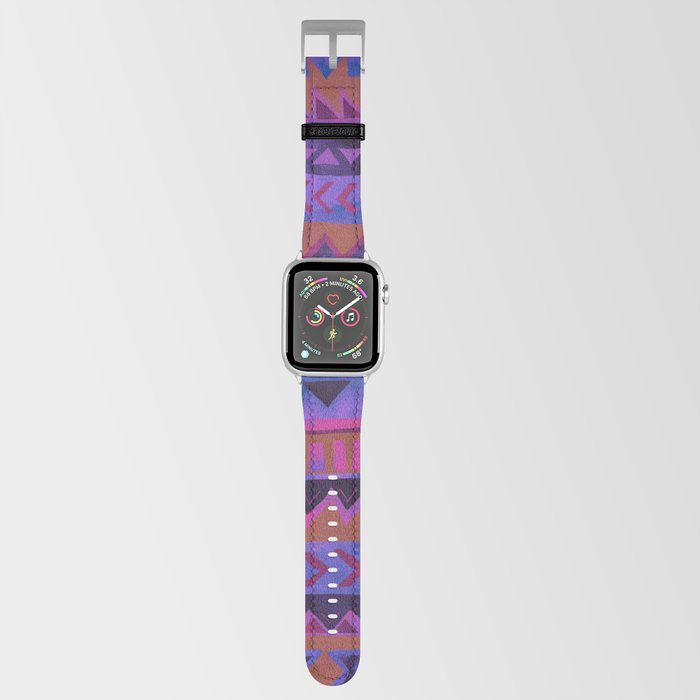 PATTERN {Tribal Stripe- Purple} Apple Watch Band