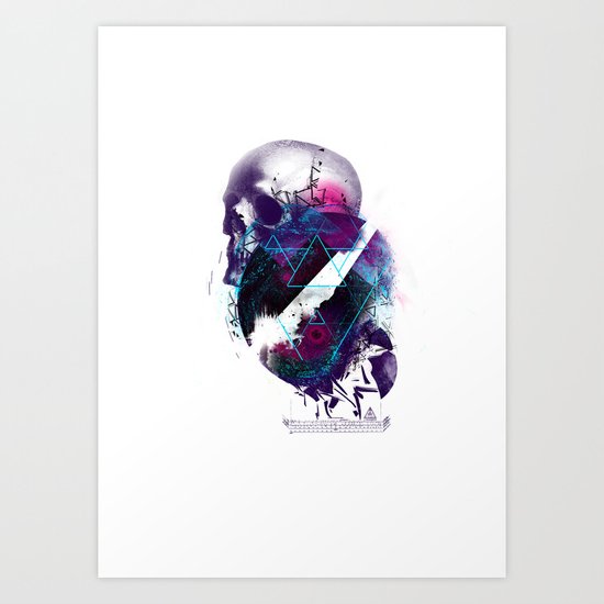 Orbital Destroyer Art Print