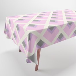 Pink geometry Tablecloth