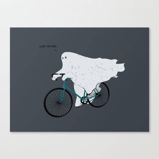 Negative Ghostrider G Canvas Print