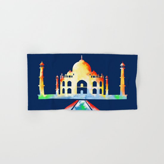Taj Mahal Hand & Bath Towel