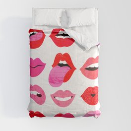 Lips of Love Comforter