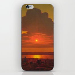 Gloomy Sunset Art iPhone Skin