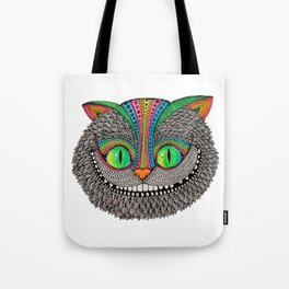 Alice´s cheshire cat by Luna Portnoi Tote Bag