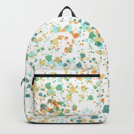 Spring Splatter Pattern Backpack