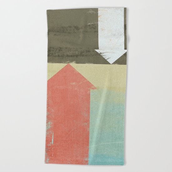 Arrows Beach Towel