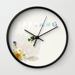 White Night Album - Taeyang Edition Wall Clock | Name, Digital, Graphicdesign, Kpop, Seungri, Seunghyun, Kottsu, Bigbang, Music, Daesung 