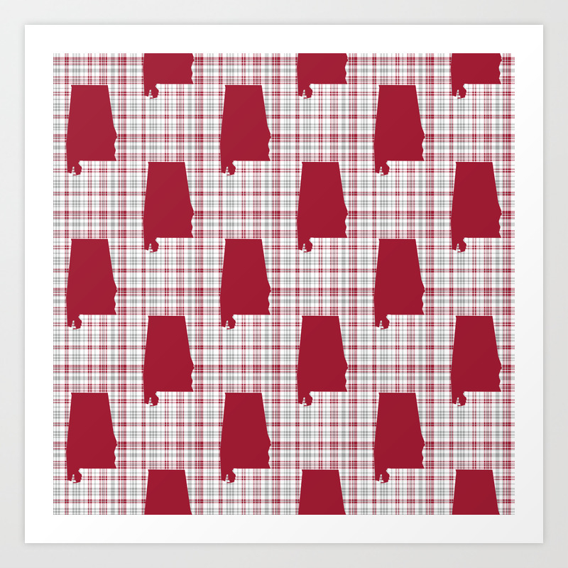 Bama Alabama Crimson Tide Pattern Gifts For University Of Alabama