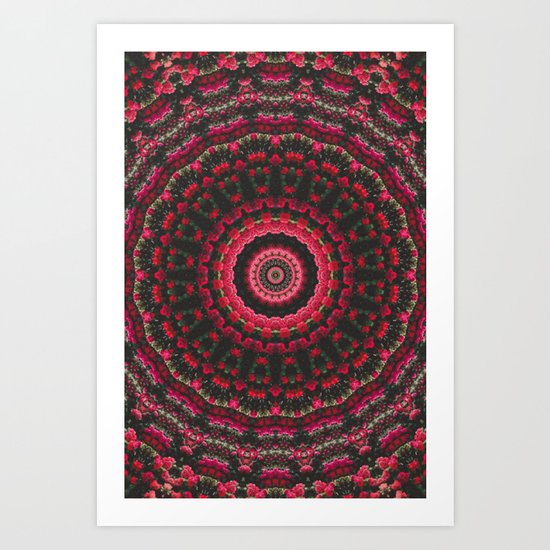 Extrasensorica Mandala Art Print