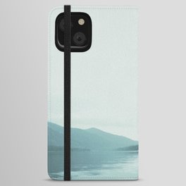 Blue Lake + Tolkien Quote iPhone Wallet Case