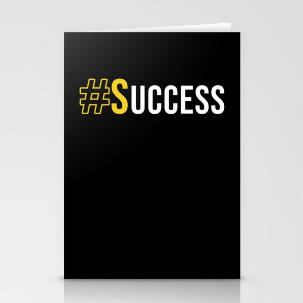 #Success Stationery Cards