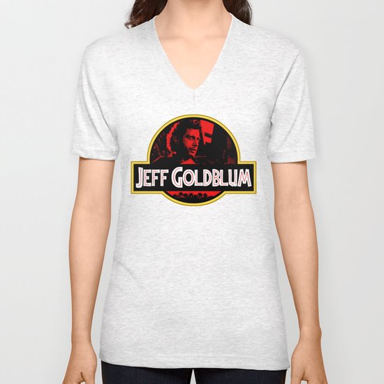 JURASSIC GOLDBLUM Unisex V-Neck