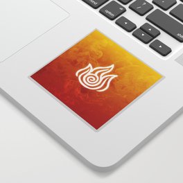 Avatar Fire Bending Element Symbol Sticker