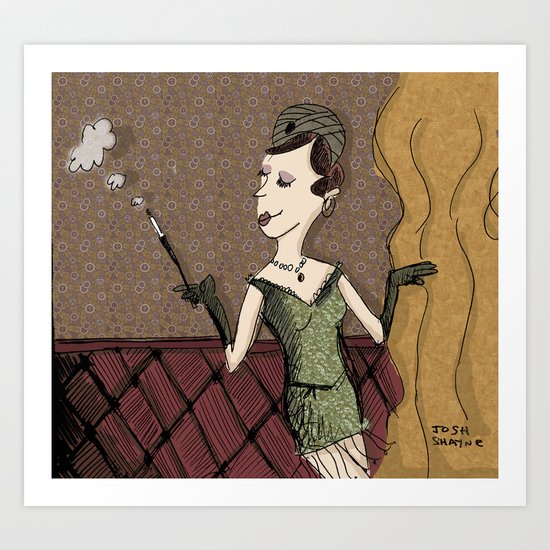 Ingenue on the Job Art Print