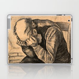 At Eternity's Gate, 1882 by Vincent van Gogh Laptop Skin