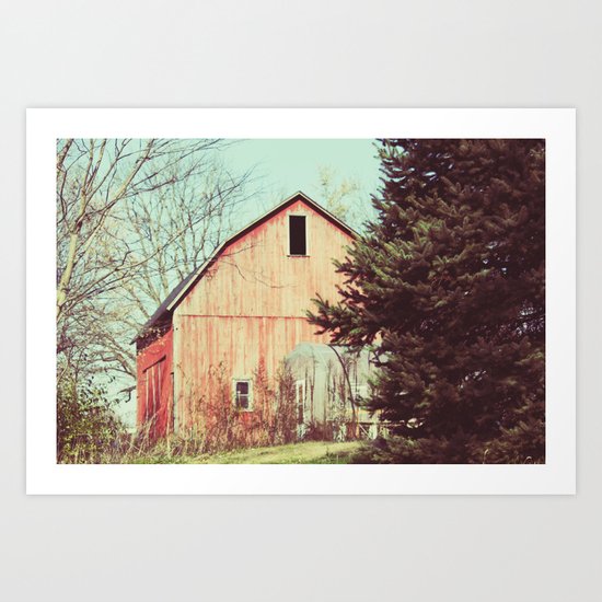 november barn Art Print