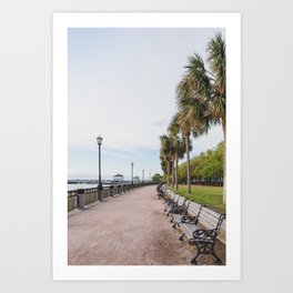 Waterfront Stroll - Charleston Photography Art Print