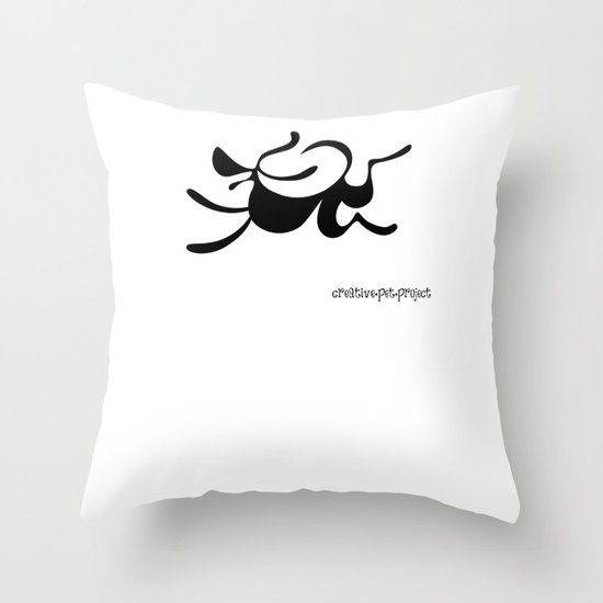 Dog 4 Throw Pillow