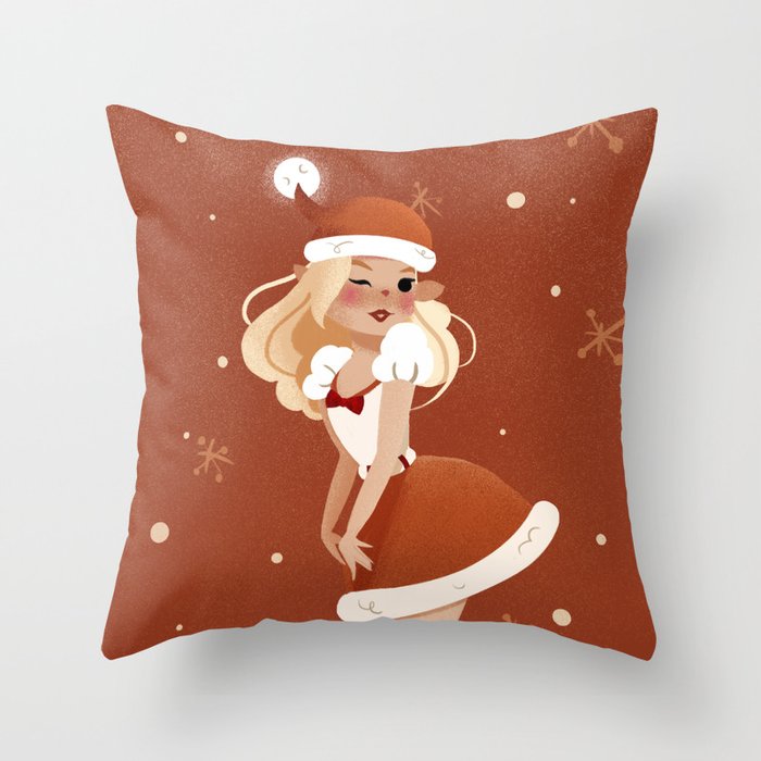 Christmas Eve Throw Pillow