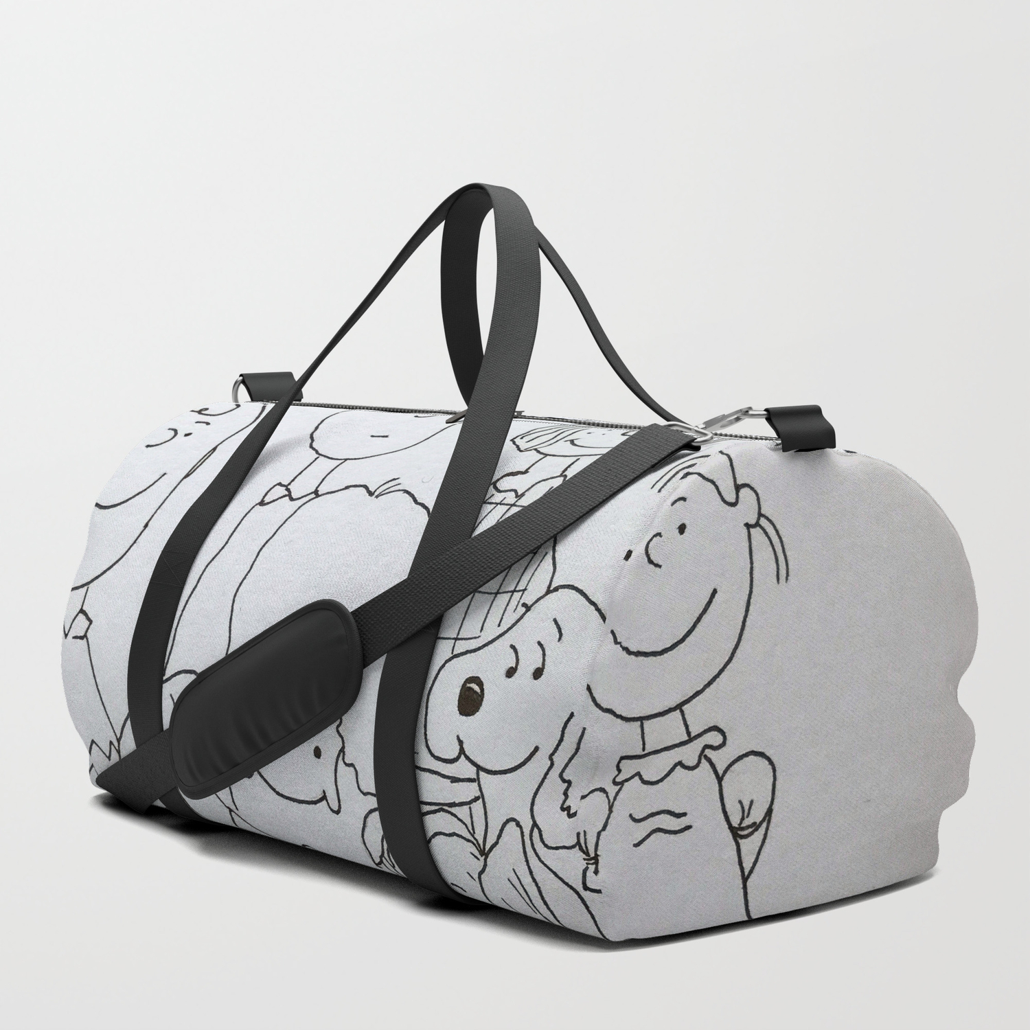 Peanuts Charlie Brown Duffle Bag By Ranjaniart Society6