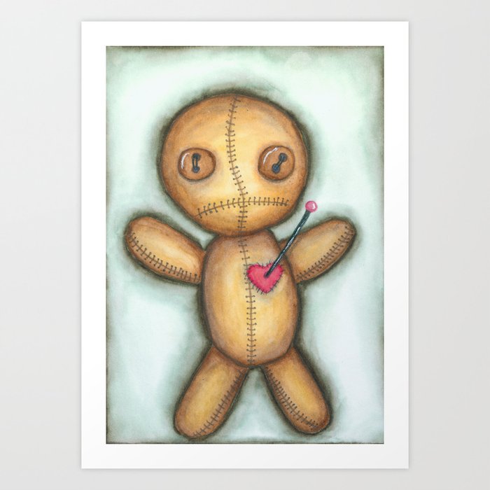 Voodoo doll online heart