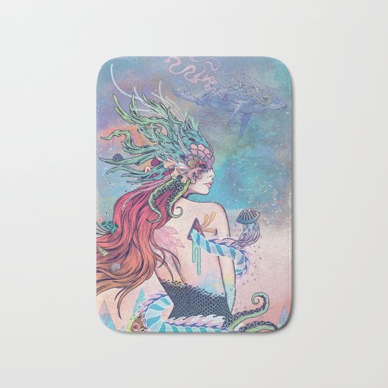 The Last Mermaid Bath Mat