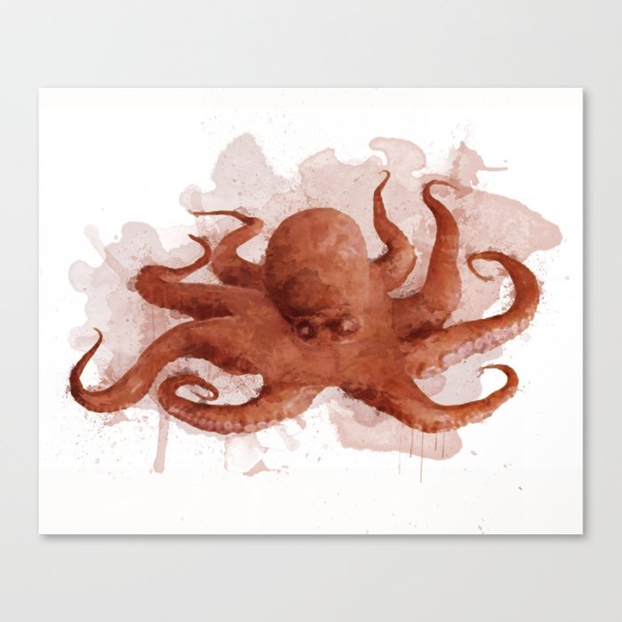 Octopus  Canvas Print