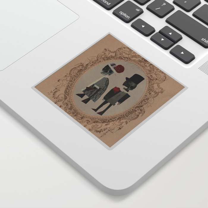 Mr. and Mrs. Death Sticker