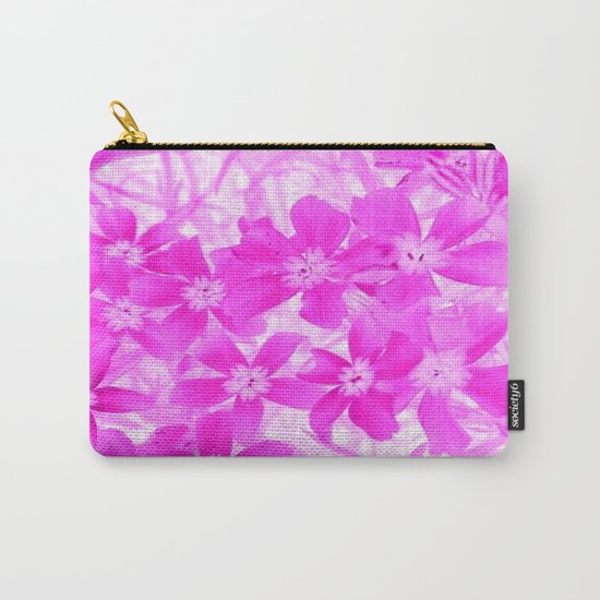 Flower | Flowers | Pink Flox Carry-All Pouch